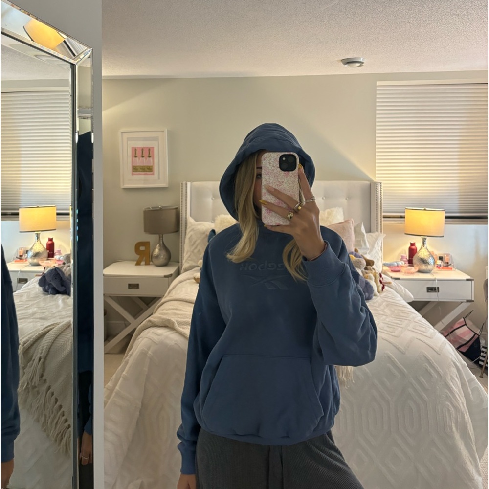Blue Reebok Hoodie